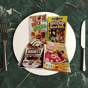 Assorted Recipe Book Collection